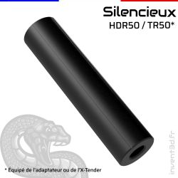 Silencer Mamba HDR-TR50 équipés X-Tender et Adaptateur