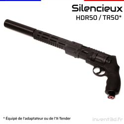 Silencer Mamba HDR-TR50 équipés X-Tender et Adaptateur