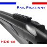  Rail Picatinny adaptable sur le HDS 68 T4E - Made in France