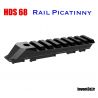  Rail Picatinny adaptable sur le HDS 68 T4E - Made in France