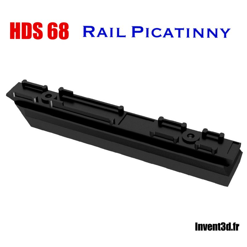 Rail Picatinny pour HDS68 T4E - Lunette